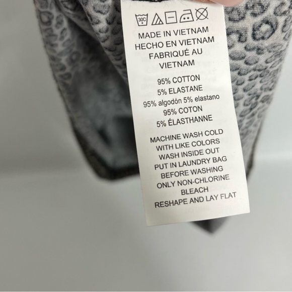 Michael Kors Women’s Leopard Print Black Tan Cold Shoulder Dress Size: Small - Picture 10 of 10